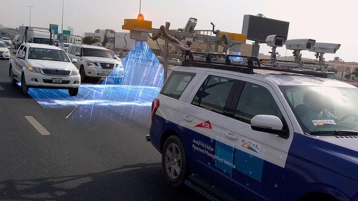 AI Laser technology to detect road issues